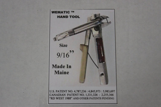 Wematic Hand Hog Ring Tool