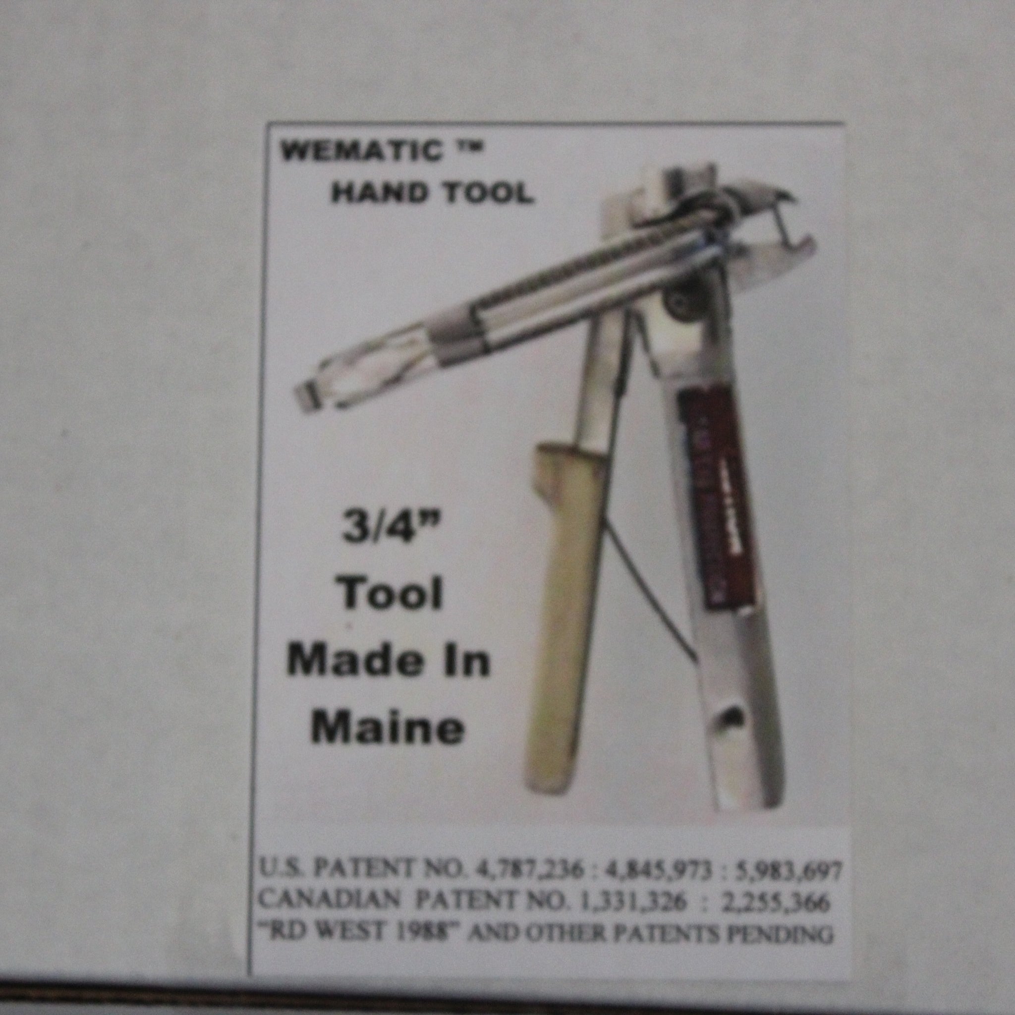 Wematic Hand Hog Ring Tool