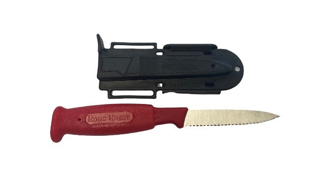 Emergency Rope Razor Knife & Guy Cotten Sheath