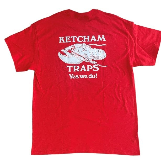 Ketcham Supply Red Throw Back Logo Tee XXL